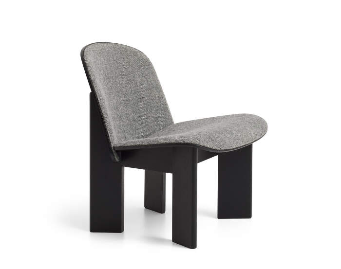 kreslo-Chisel Lounge Chair, black / Hallingdal 166