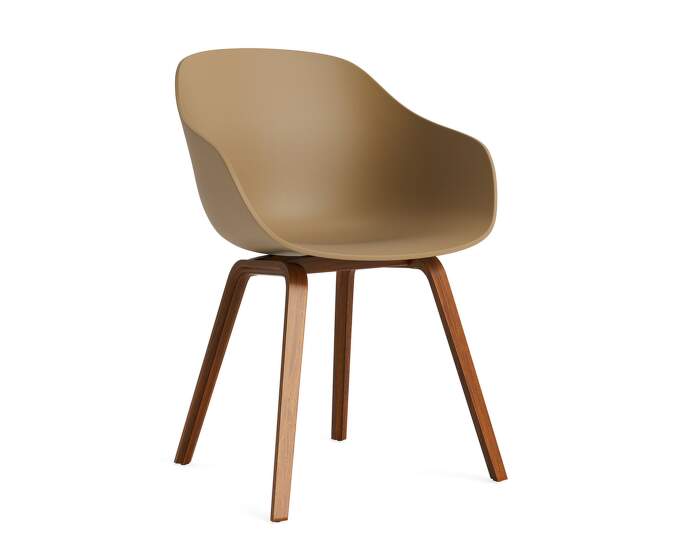 zidle-AAC 222 Chair Walnut, clay