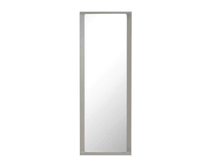 zrcadlo-Arced Mirror 170x61, light grey