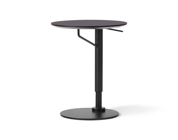 stolek-Branch Side Table, linoleum charcoal