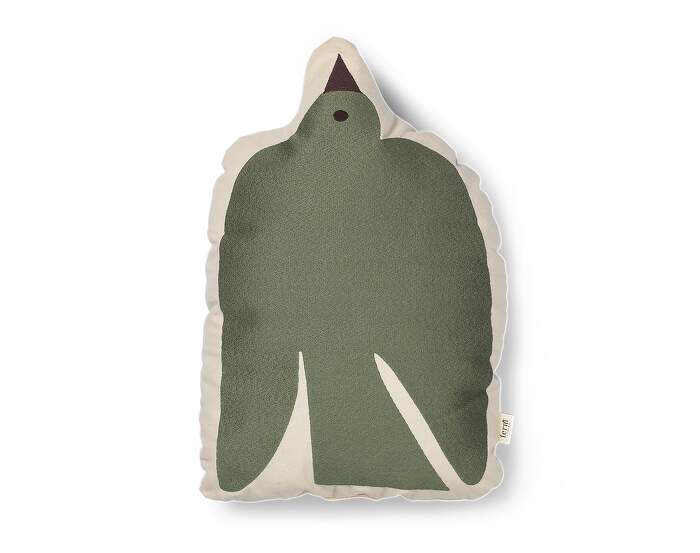 polstar-Swif Bird Cushion, avocado green