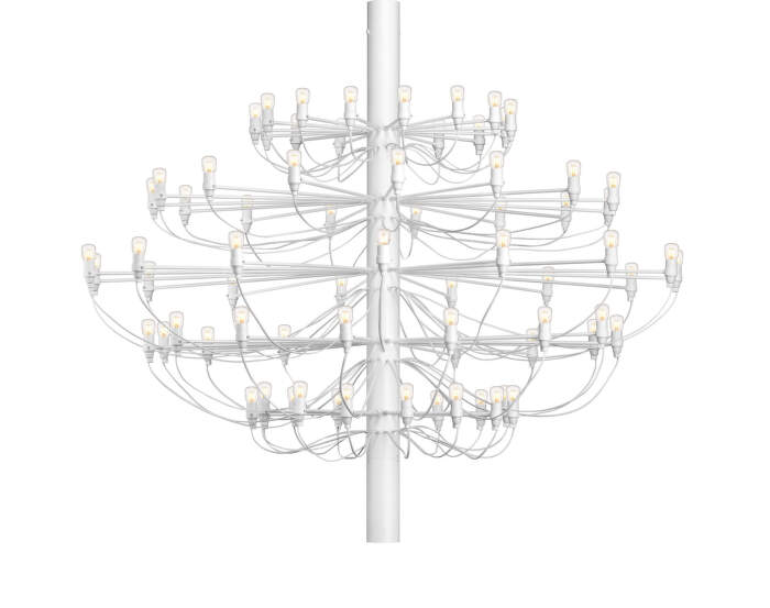 Lustr 2097/75 Clear Bulbs, matte white