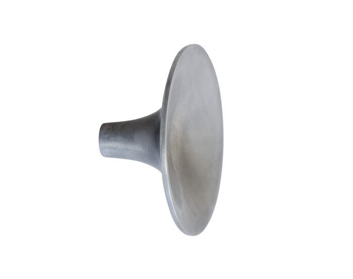 Věšák HiHat Knob Maxi 2 ks, brushed steel