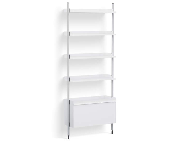 Policový systém Pier kombinace 121, white