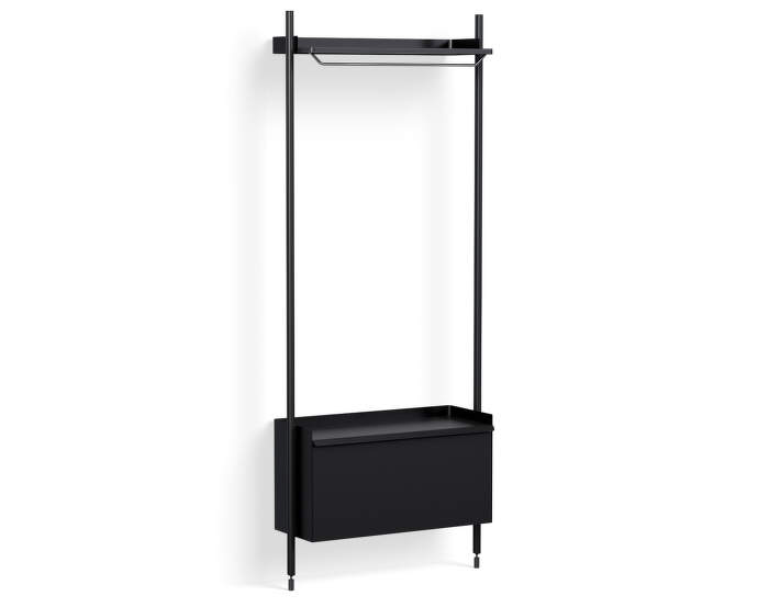 Policový systém Pier kombinace 1001, black