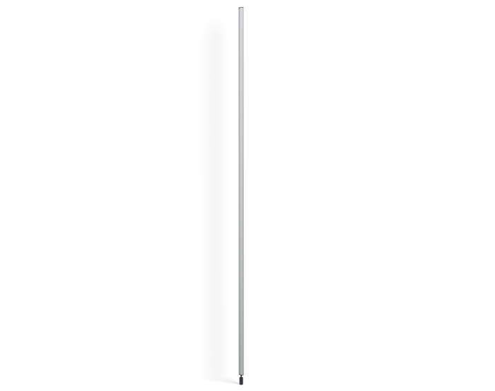 Nástěnný panel Pier System, clear aluminium