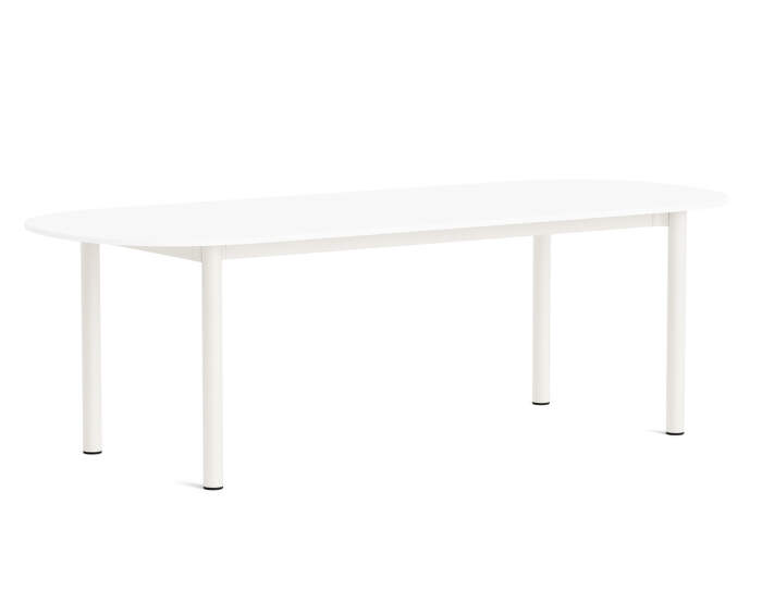 Stůl Annex Oblong 240x95, cream white/white laminate