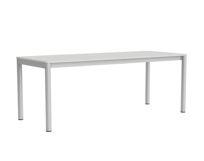 Stůl Annex Flush 200x80, anonised/cloud grey
