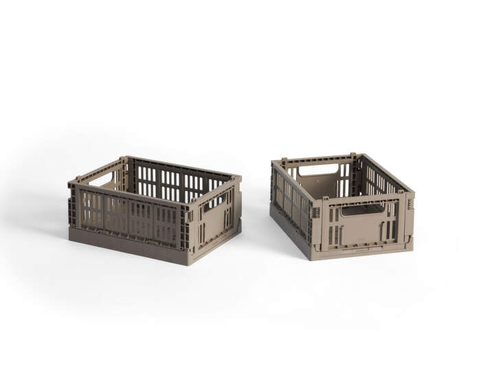 Úložný box Colour Crate Mini set 2ks, warm grey