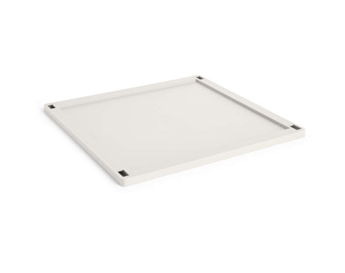 Plastové víko Colour Crate Cube/Square M, off-white