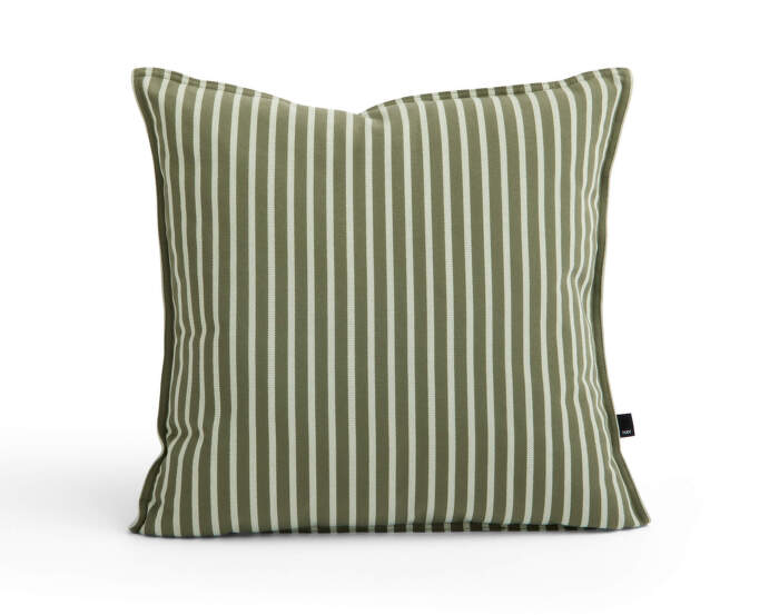 Polštář Terrazza, olive bold stripe