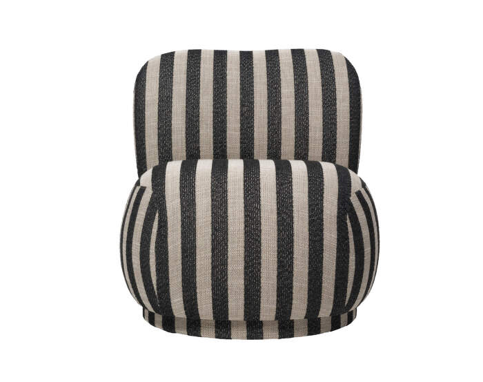 Křeslo Rico Lounge Piccolo Louisiana, sand/black