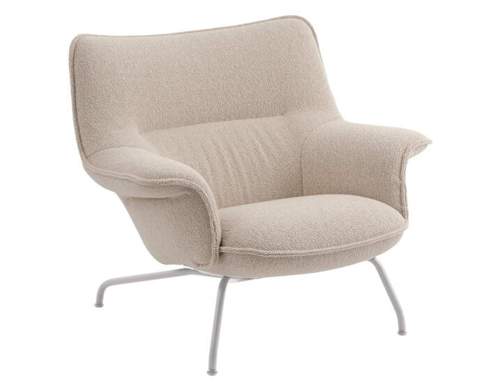 Křeslo Doze Lounge Chair Low, Heart 7 / grey