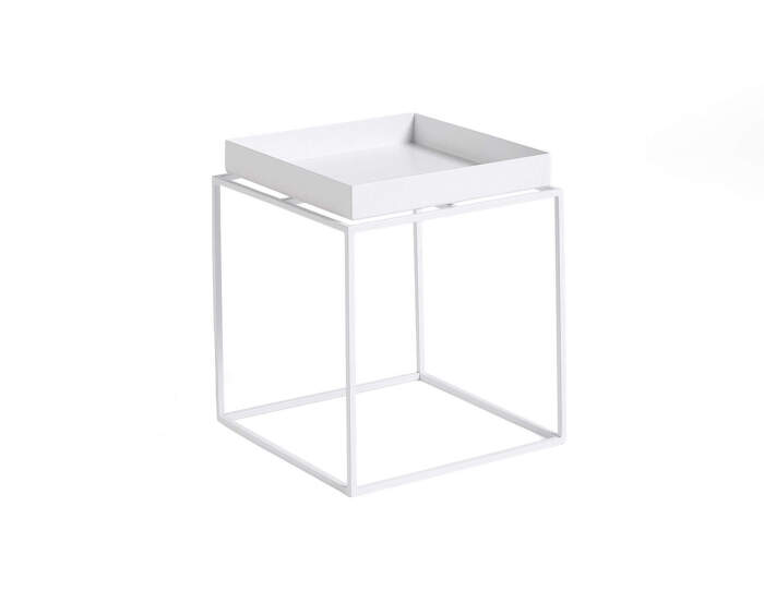 Stolek Tray Table 30x30, white