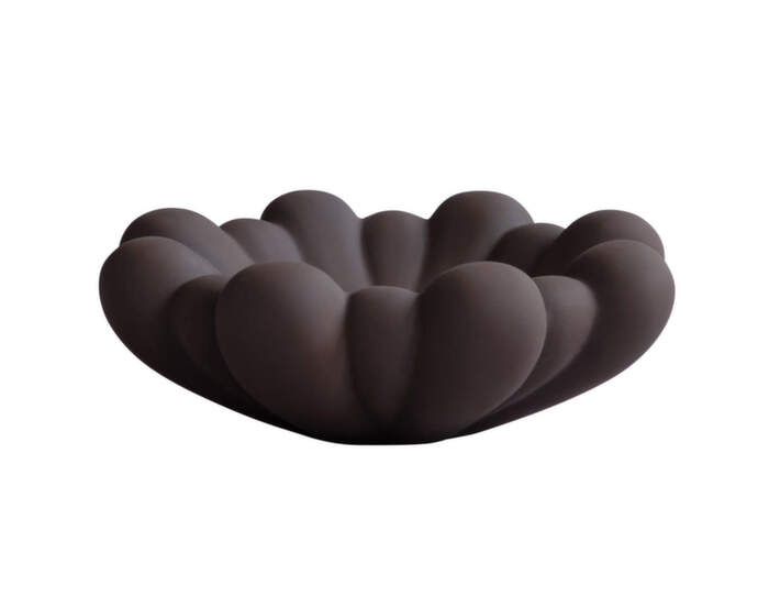Mísa Bloom Tray Medio, chocolate brown