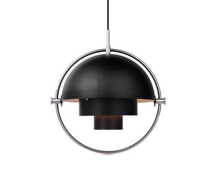 Závěsná lampa Multi-Lite, black/chrome