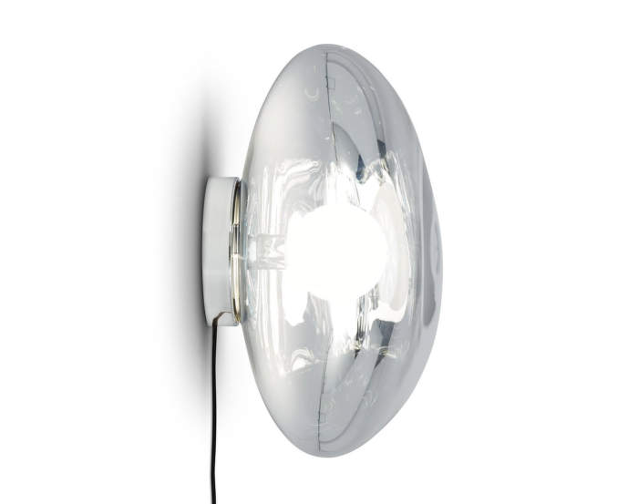 Nástěnná lampa Melt Surface, chrome