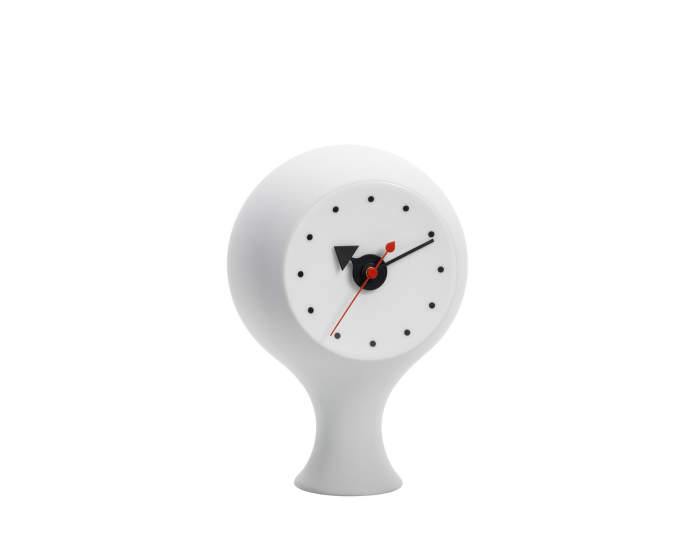 Stolní hodiny Vitra Ceramic Clock, light grey