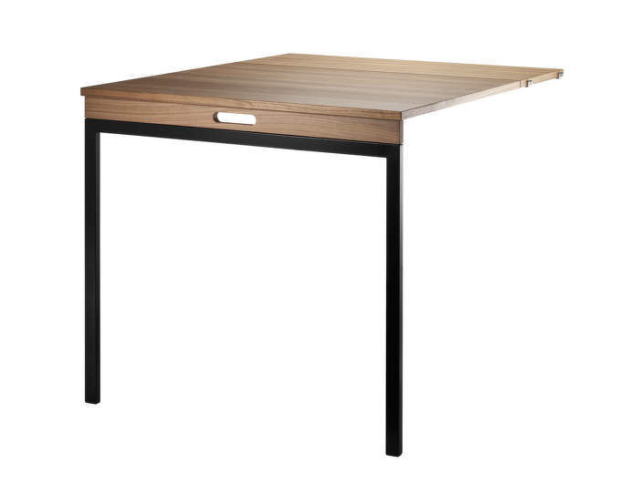 Výklopný stolek String Folding Table, walnut/black