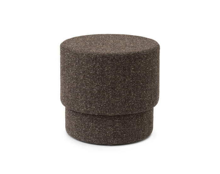 Pouf Silo small, coffee grounds