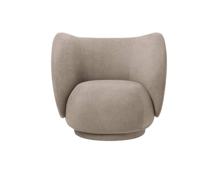 Lounge-chair-Rico-boucle-sand