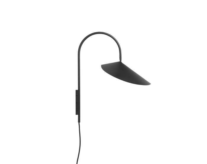 Arum-Wall-lamp-black