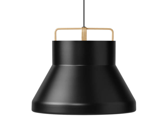 Voyage Pendant M2 - Ø58, black / natural oak