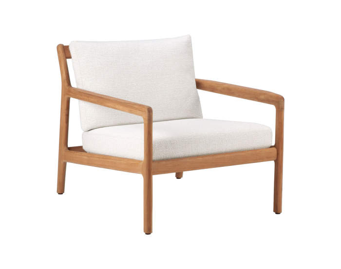Outdoor Lounge Chair Jack, teak / Off White