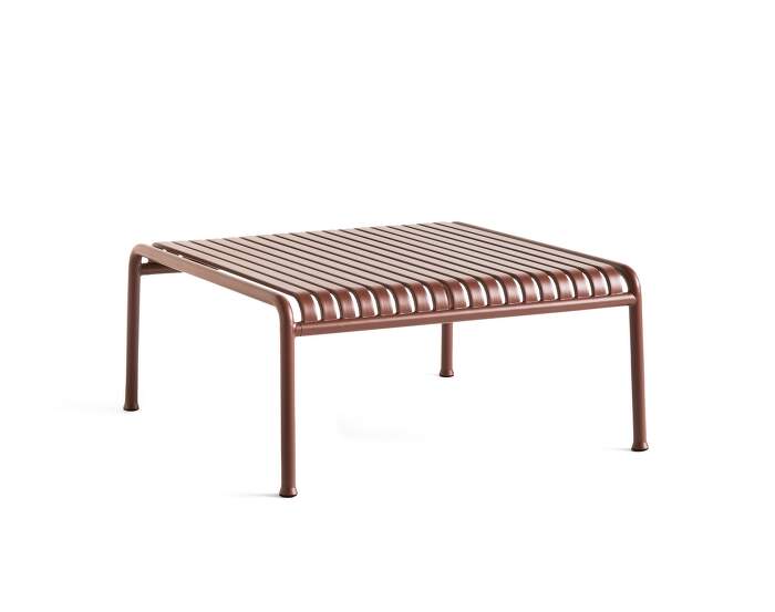 Palissade Low Table, iron red