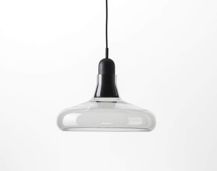 svítidlo Shadows XL PC911 Lamp, pearl grey / black oak