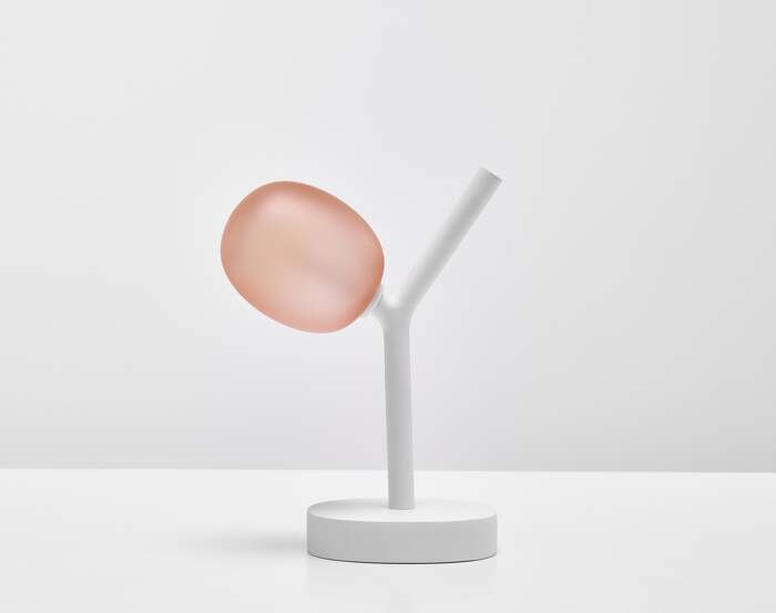 lampa Ivy Table Battery Lamp PC1233, light pink / white