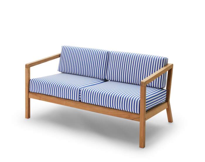 pohovka-Virkelyst 2-seater, sea blue stripe