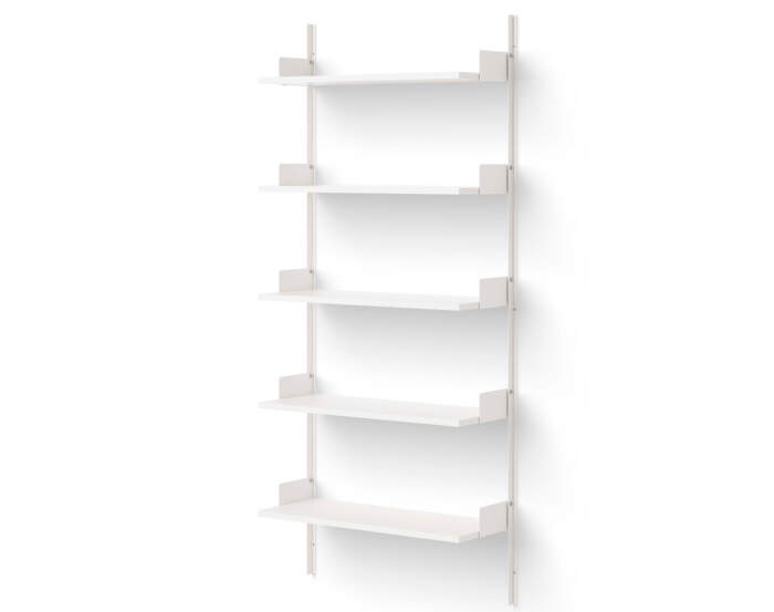 Policová sestava Wall Shelf 1900, white/white