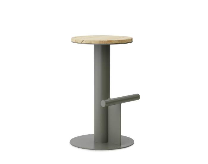 stolicka-Pole Barstool 65, pine / grey