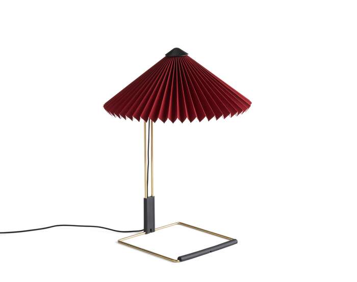 lampa-Matin 300 Table Lamp, polished brass / oxide red