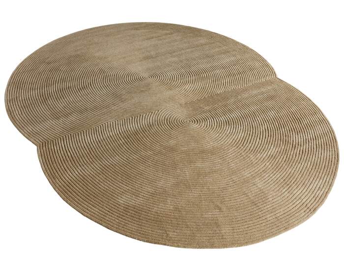 koberec-Zen Rug Rounded 300x377, dark beige