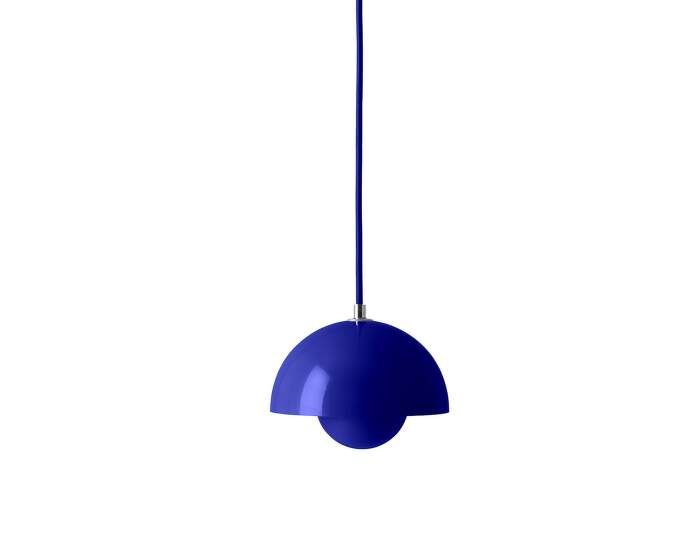 lampa-Flowerpot VP10, cobalt blue