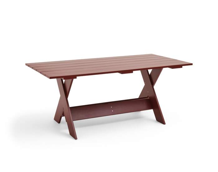 stul-Crate Dining Table L180, iron red