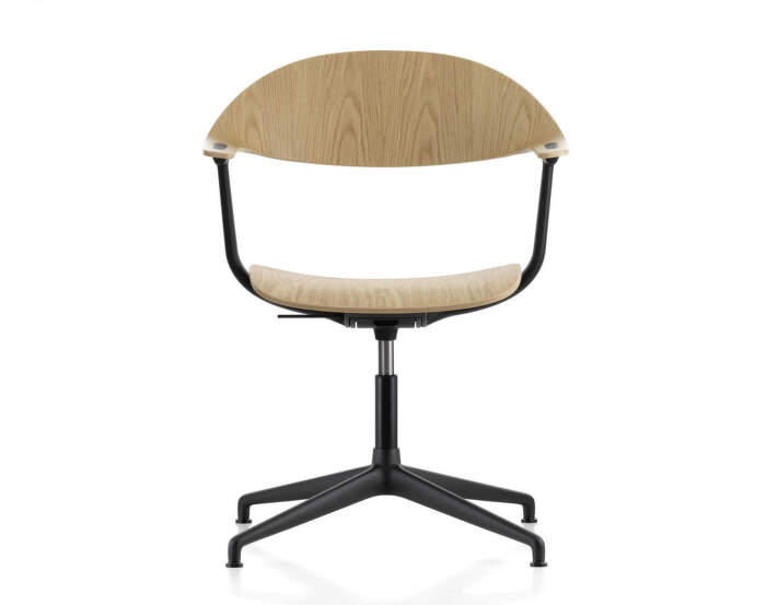 Kancelářská židle Mynt Plywood, natural oak/black