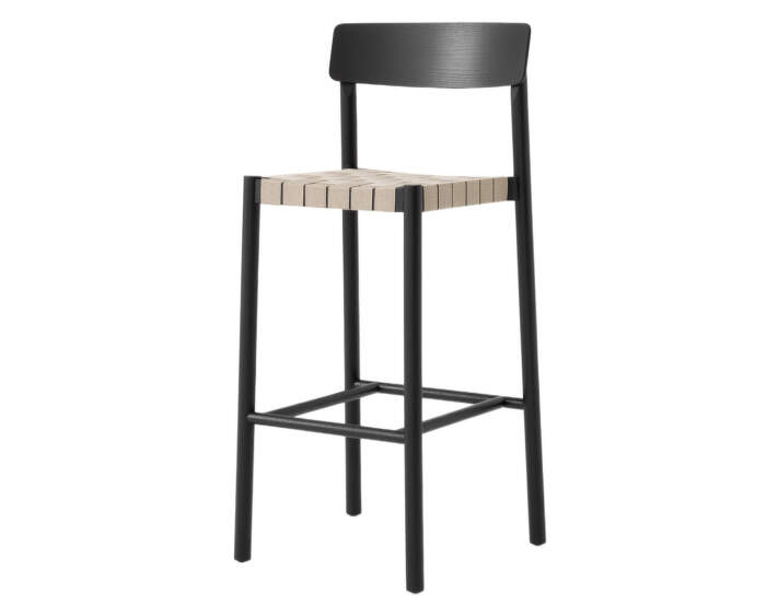 Barová židle Betty TK15, black/natural