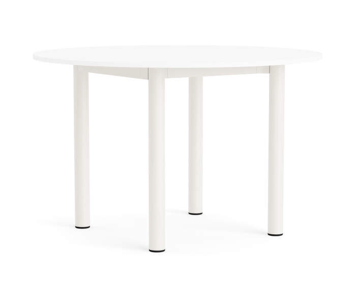 Stůl Annex Round Ø120, cream white/white laminate