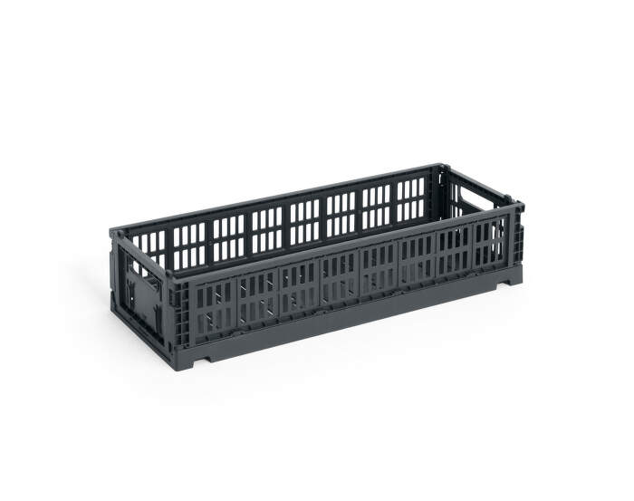 Úložný box Colour Crate Oblong Mini, charcoal