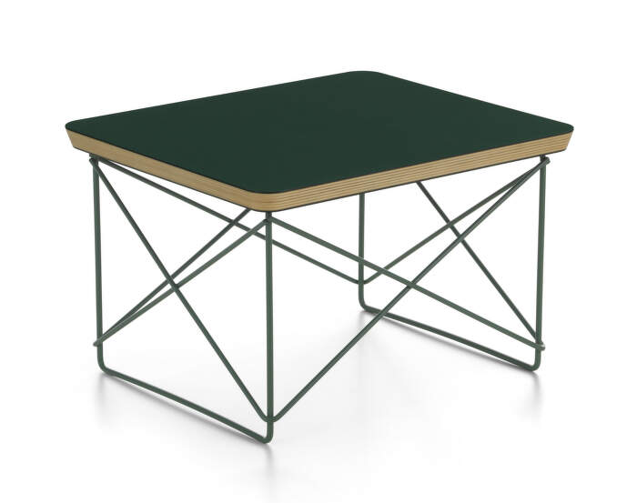 Occasional Table LTR Linoleum Jade,  Eames sea foam green