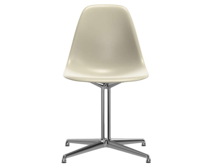 Židle Eames DSL, pebble/polished aluminium