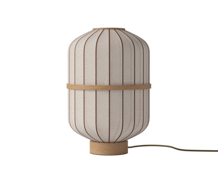 Stolní lampa Lucén, oiled oak