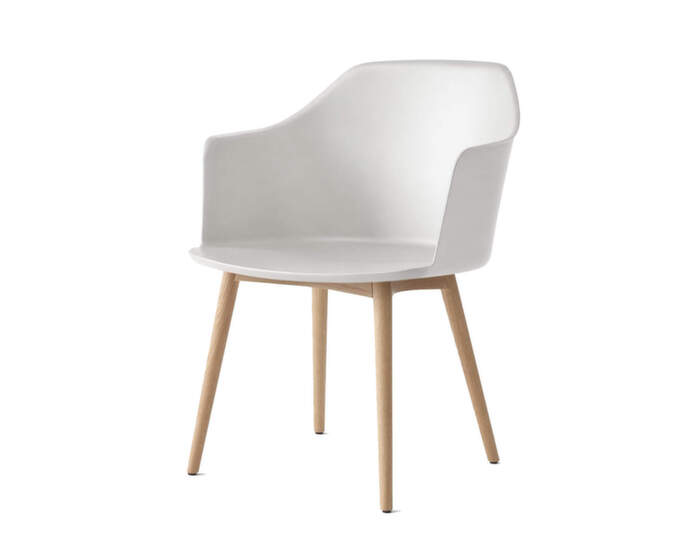 Židle Rely HW76 s područkami, oak / oyster