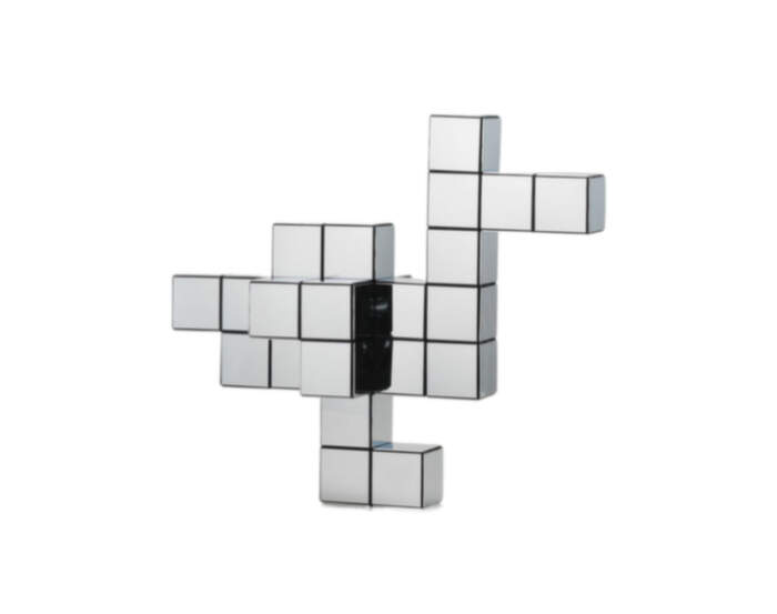 Kachna Panton Cubes, chrome