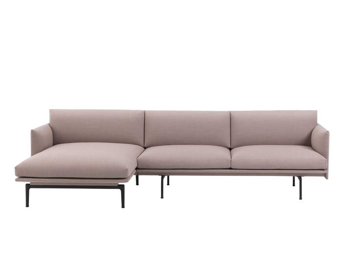 Outline Sofa Caiche Longue Pink