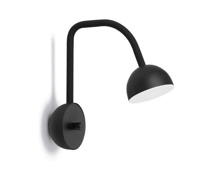 Lampa Blush, black