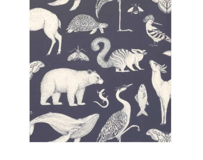 Tapeta Katie Scott Animals, blue